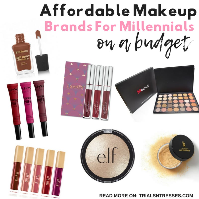 affordable makeup brands